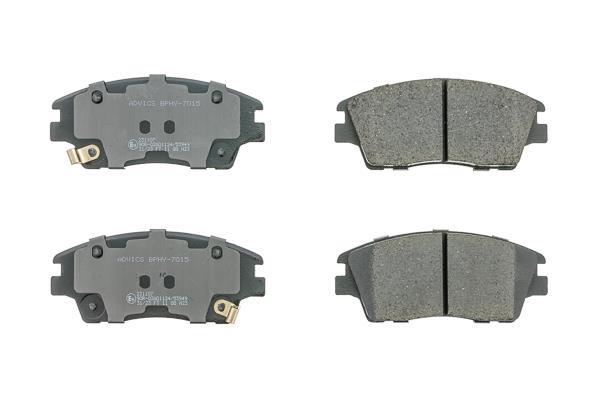 Jeu de 4 plaquettes de frein AISIN ref. BPHY-7015